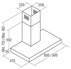 Кухонная вытяжка Cata S 900