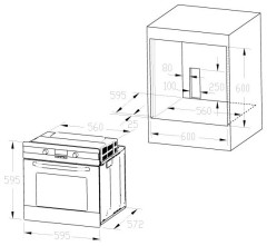 Электрический духовой шкаф Zigmund&amp;Shtain EN 142.921 B