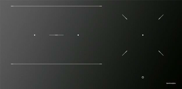 Индукционная варочная панель Barazza 1PIDC90N 4mm black glass ceramic