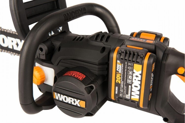 Аккумуляторная цепная пила Worx WG384E