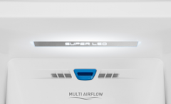 Холодильник Weissgauff WSBS 500 Beige Glass