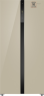 Холодильник Weissgauff WSBS 500 Beige Glass
