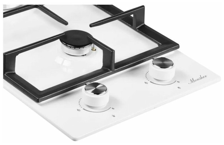 Газовая варочная панель Monsher MSG 30 Blanc