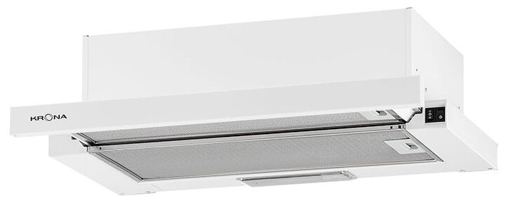Встраиваемая вытяжка Krona KERRY 600 WHITE PB
