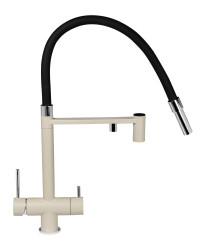 Смеситель для кухни Zigmund &amp; Shtain ZS 2300 топленое молоко