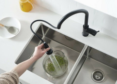 Смеситель для кухни Timo Saona 2316/03FL черный