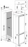 Встраиваемый холодильник Whirlpool WHC 20T321