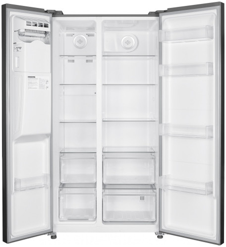 Холодильник Weissgauff WSBS 695 NFX Inverter Ice Maker