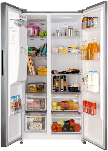 Холодильник Weissgauff WSBS 695 NFX Inverter Ice Maker