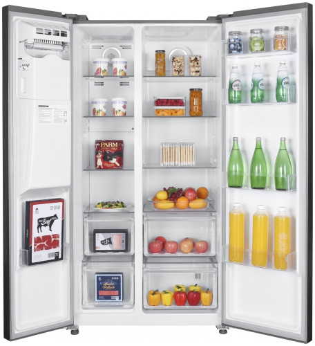 Холодильник Weissgauff WSBS 695 NFX Inverter Ice Maker