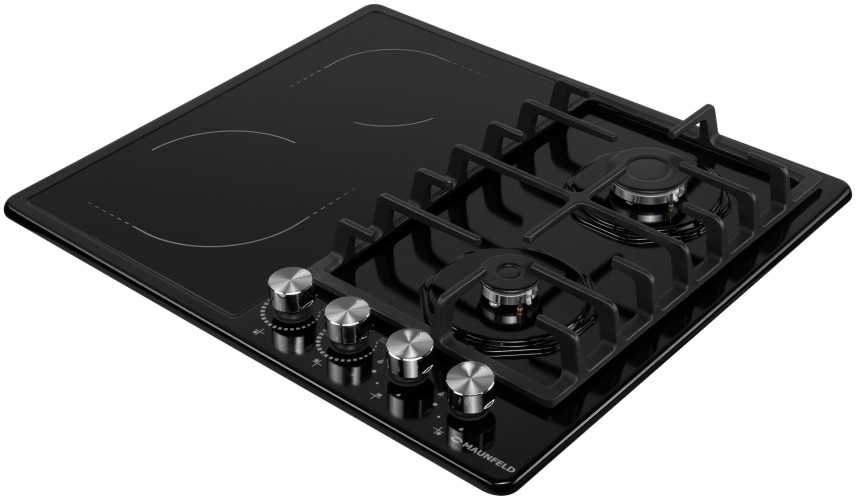 Комбинированная варочная панель MAUNFELD EEHE.642VC.3CB/KG
