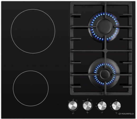 Комбинированная варочная панель MAUNFELD EEHE.642VC.3CB/KG