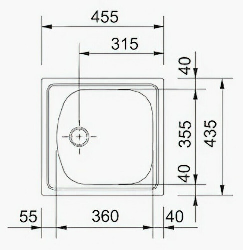 Кухонная мойка Franke ETN 610 нерж. сталь 101.0009.909