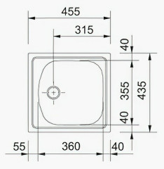 Кухонная мойка Franke ETN 610 нерж. сталь 101.0009.909