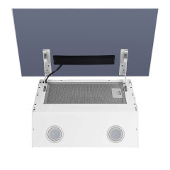 Кухонная вытяжка Maunfeld Topaz 60 белое стекло