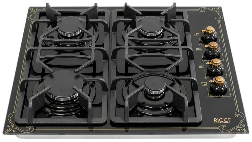 Газовая варочная панель Ricci RGN650BL
