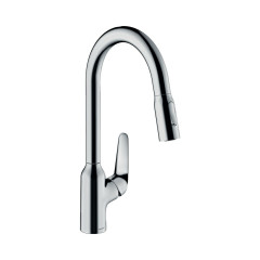 Смеситель для кухни Hansgrohe HG Focus M42 с вытяжным изливом 71800000