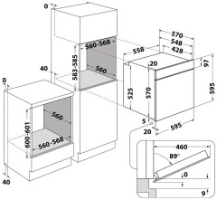 Электрический духовой шкаф Hotpoint-Ariston FA5 834 H IX HA