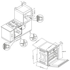 Электрический духовой шкаф NordFrost HM 6060 W