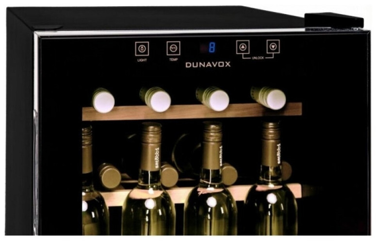 Винный шкаф Dunavox DXFH 16 46