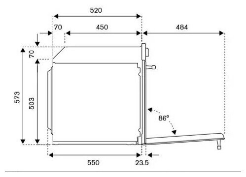 Электрический духовой шкаф Bertazzoni F6011 MOD VLC