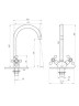 Смеситель для кухни Fauzt FZs-202-32