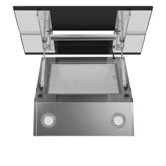 Кухонная вытяжка MAUNFELD Mersey 50 черный\вставка сатин