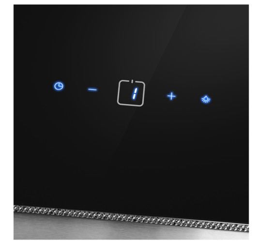 Кухонная вытяжка MAUNFELD Mersey 50 черный\вставка сатин