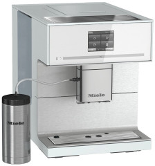 Кофемашина Miele CM 7350 CoffeePassion Brilliant White, бриллиантовый белый