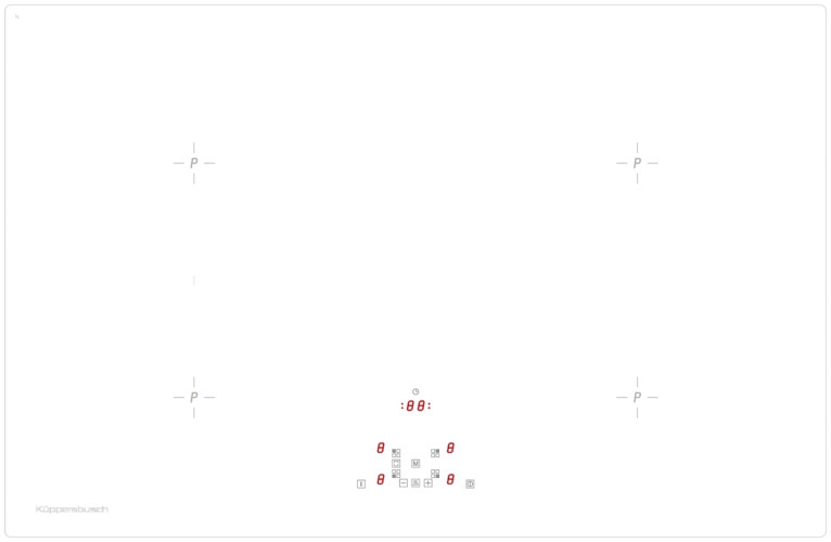 Индукционная варочная панель Kuppersbusch KI 8520.0 WR