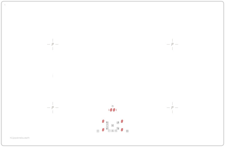 Индукционная варочная панель Kuppersbusch KI 8520.0 WR