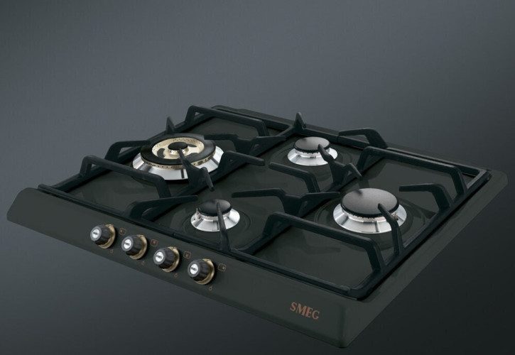 Газовая варочная панель Smeg SR764AO
