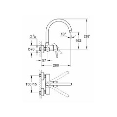 Смеситель для кухни Grohe Concetto 32667001