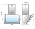 Кухонная вытяжка Elikor Модерн Рубин 650 60 черный