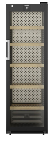 Винный шкаф Zugel ZCWF281DB черный