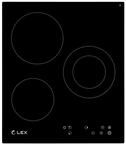 Электрическая варочная панель LEX EVH 431 BLACK