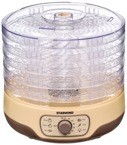 Сушилка для фруктов и овощей StarWind SFD2520 бежевый