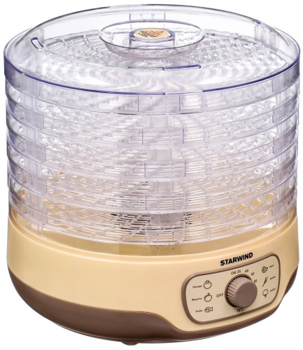 Сушилка для фруктов и овощей StarWind SFD2520 бежевый
